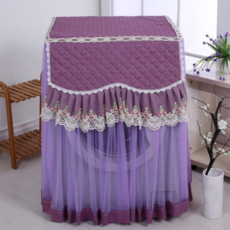 Cloth Lace Automatic Washing Machine Dust Sunscreen Cover For Fully Automatic