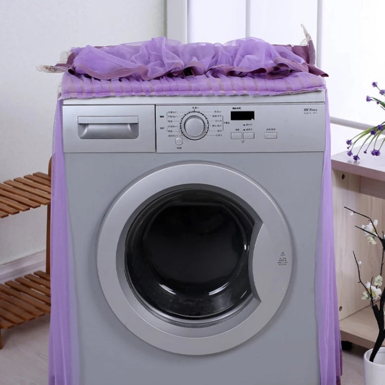 Cloth Lace Automatic Washing Machine Dust Sunscreen Cover For Roller
