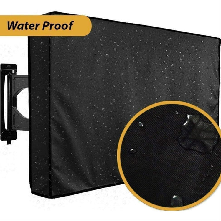 Outdoor TV Waterproof and Dustproof Universal Protector Cover, Size:36-38 inch