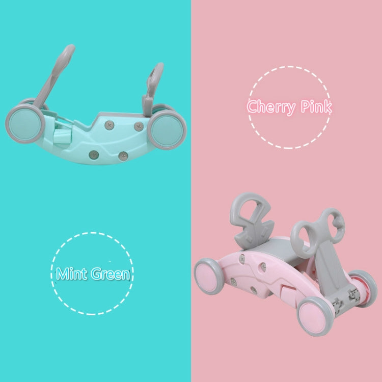 Children Rocking Horse Yo Car Combination Plastic Rocking Cradles Baby Home Scooter Walker