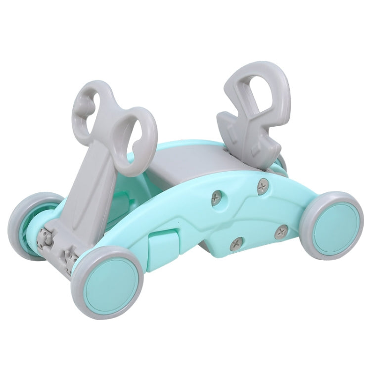 Children Rocking Horse Yo Car Combination Plastic Rocking Cradles Baby Home Scooter Walker