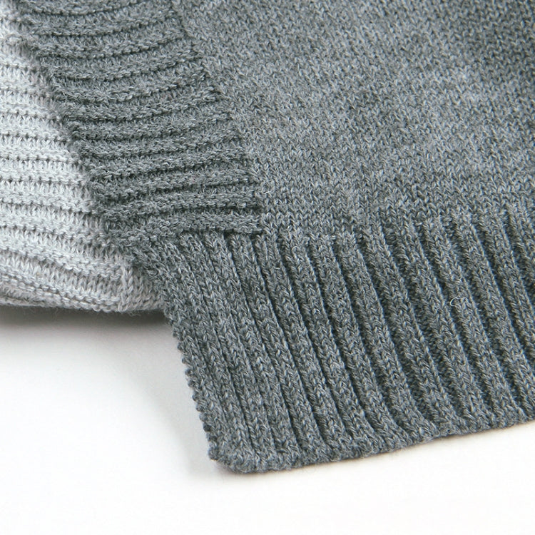 Children Cartoon Tiger Knitted Blanket