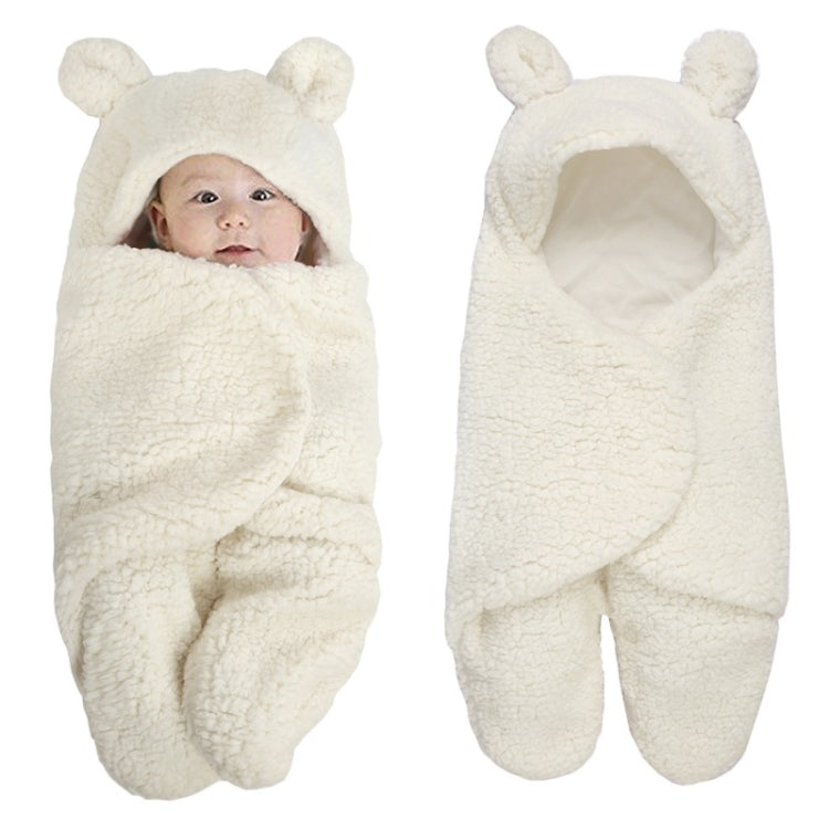 Baby Sleeping Bag Newborn Leg Warmer Plus Velvet Quilt, Size: 42cm x 68cm