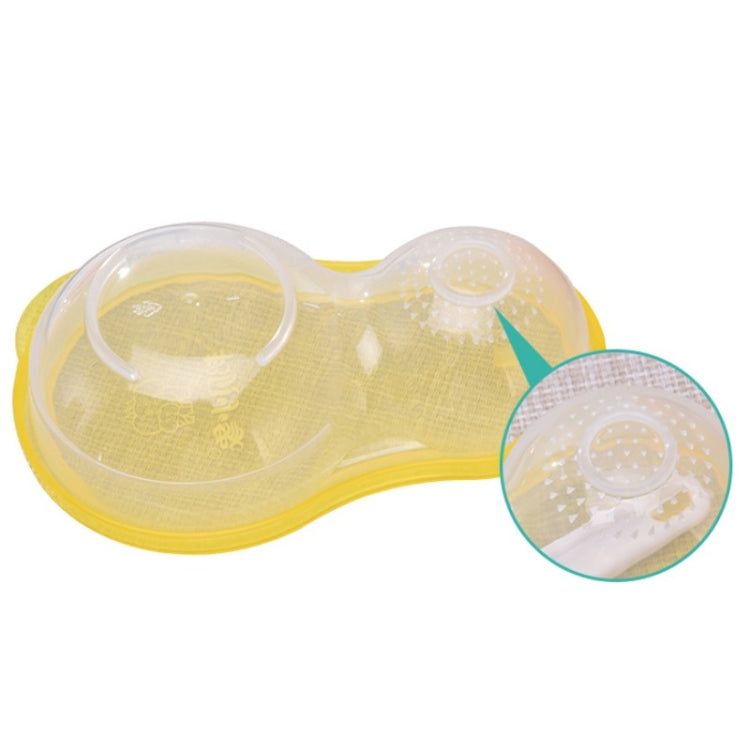 Baby Food Dishes Grinding Tool Food Bowls(Clear Blue)