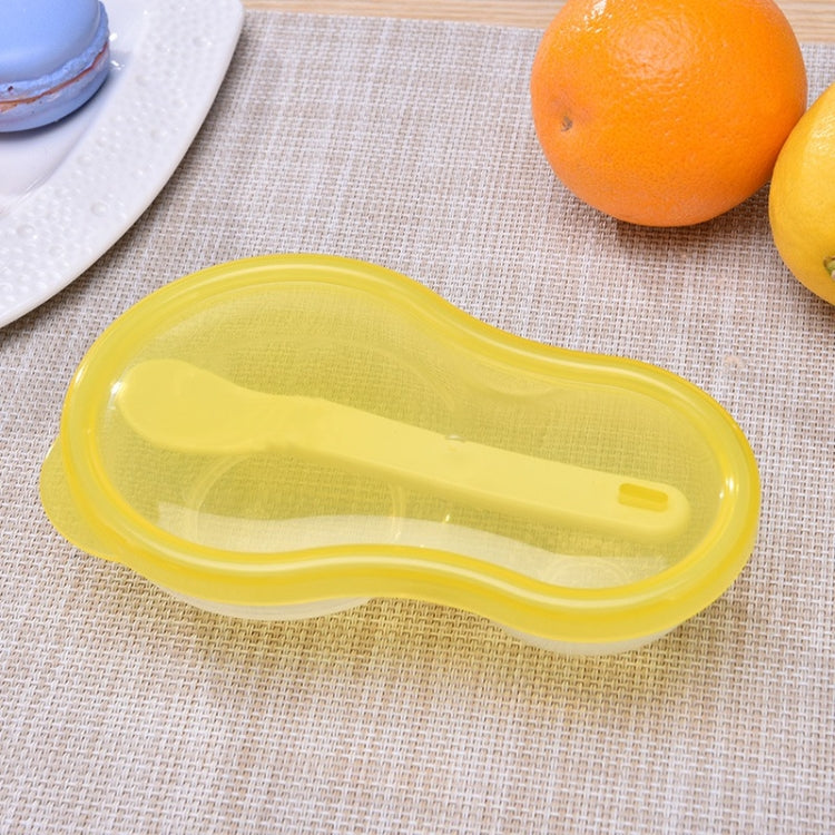 Baby Food Dishes Grinding Tool Food Bowls(Clear Blue)