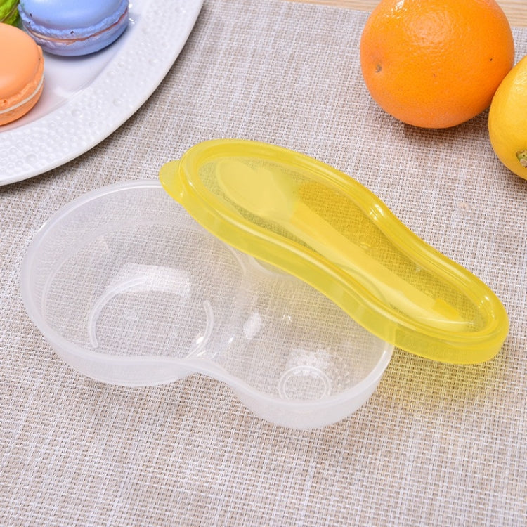 Baby Food Dishes Grinding Tool Food Bowls(Clear Blue)