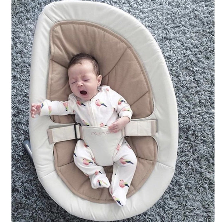 Multifunctional Comfort Rocking Baby Sofa Chair Seat Aluminum Base Semi-automatic Rocking