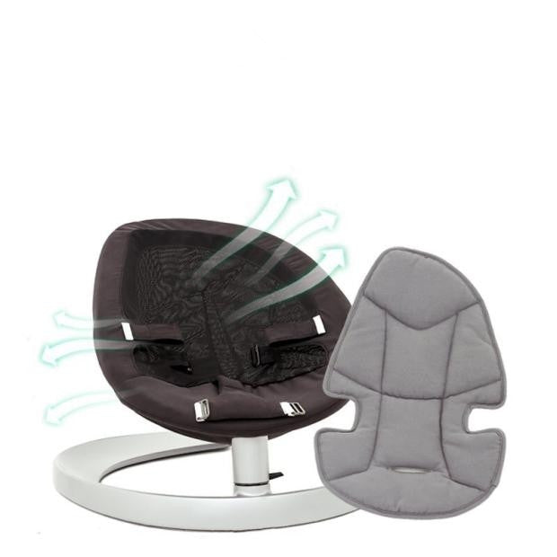 Multifunctional Comfort Rocking Baby Sofa Chair Seat Aluminum Base Semi-automatic Rocking