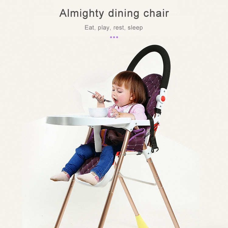 3 In 1 Portable Folding Multi-functional Baby Highchair Dining Seat Table Adjustable Baby Rocking Chair