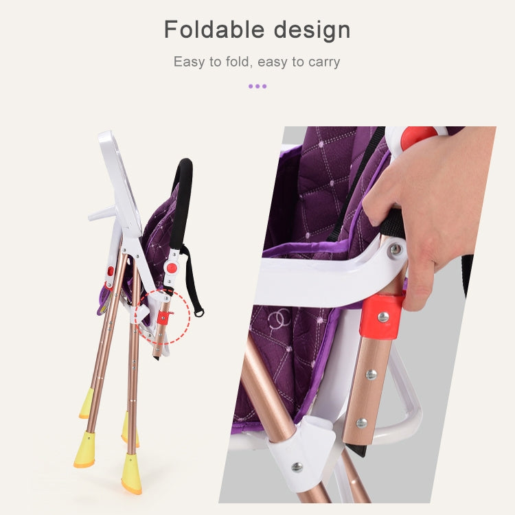 3 In 1 Portable Folding Multi-functional Baby Highchair Dining Seat Table Adjustable Baby Rocking Chair