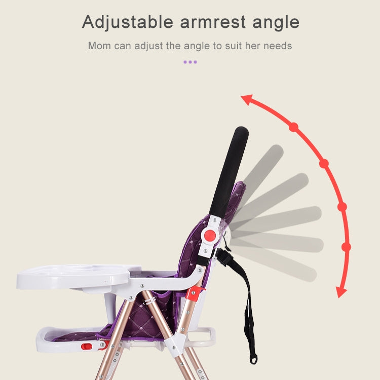 3 In 1 Portable Folding Multi-functional Baby Highchair Dining Seat Table Adjustable Baby Rocking Chair