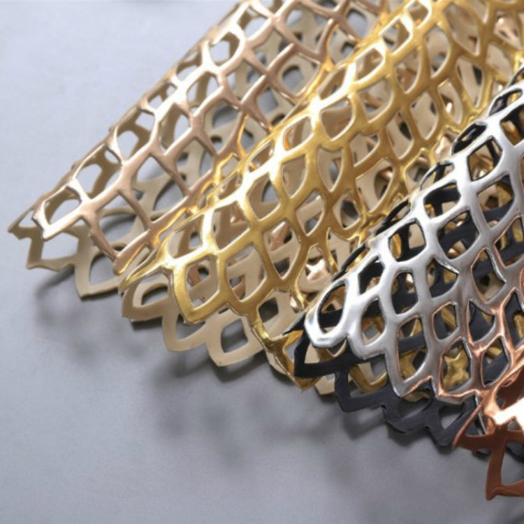 2 PCS Table Bowl Mats Home Decor Placemat For Dining Table PVC Plastic Hollow Insulation Round Baroque Mediterranean Coaster Pads