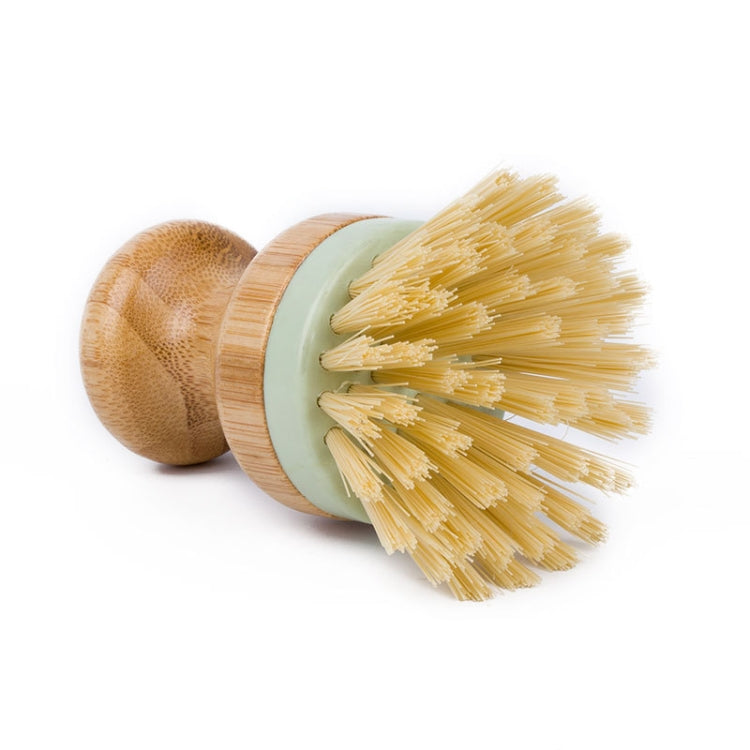 Multifunctional Tool Kitchen Cleaning Brush Wooden Handle Dish Scrubber Pot Pan Dishwasher, Material:Solid wood