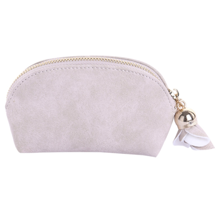 Creative Mini Cute Coin Purse with Flower Tassel Pendant