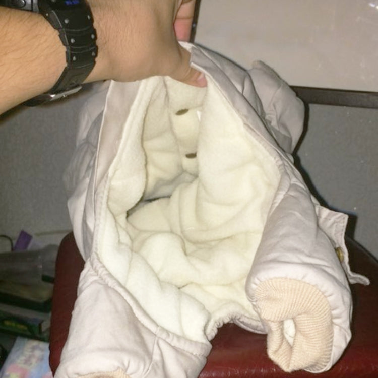 Pet Dog Clothes Winter Warm Dog Cotton Coat, Size:M