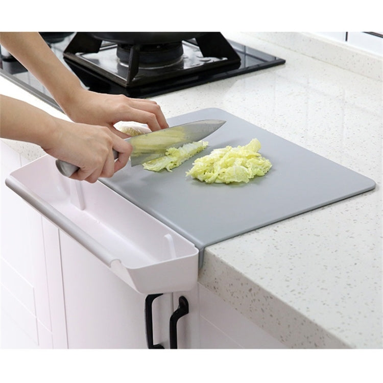 2 in 1 Removable Cutting Board with Storage Box, Random Color Delivery