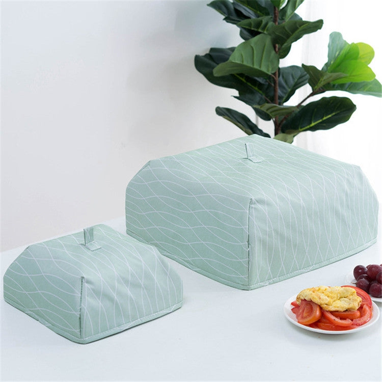 Foldable Food Cover Dish Dust Cover Kitchen Food Aluminum Film Heat Preservation Cover Large Rain