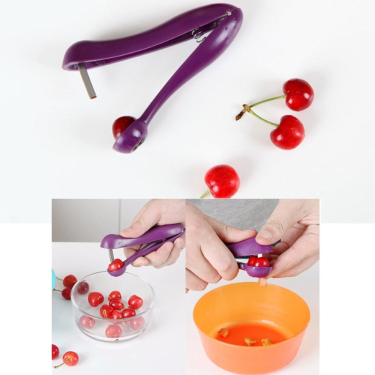 2 PCS Fruit Artifact Stainless Steel Jujube Cherry Denucleator Seeder Creative Home Kitchen Tools