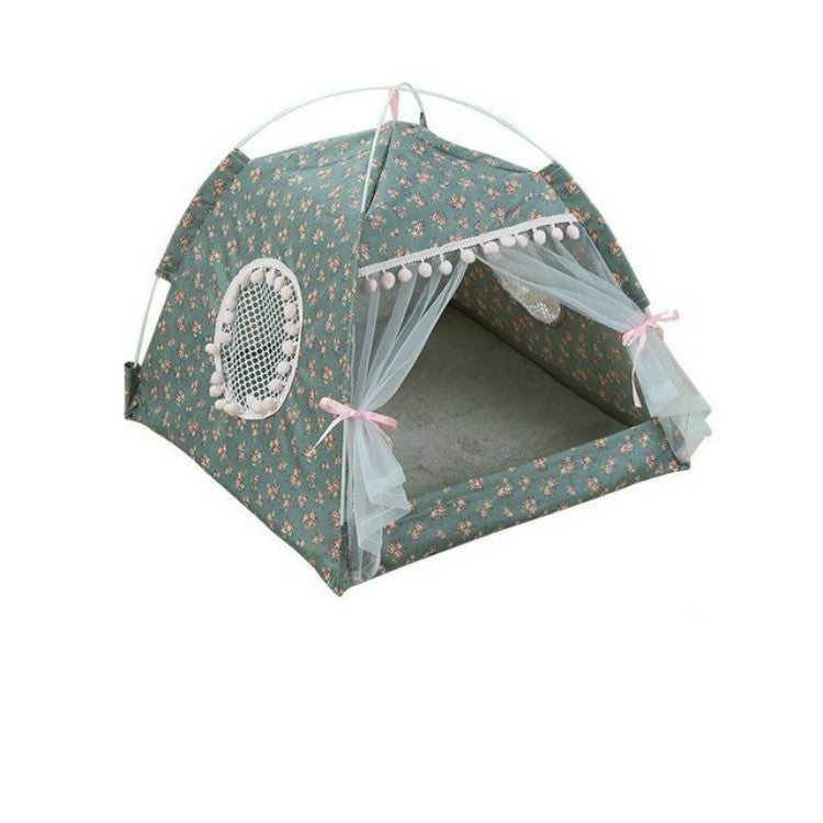 Four Seasons Universal Cat Small Dog Tent Removable and Washable Cat Litter Pet Nest, Size:L