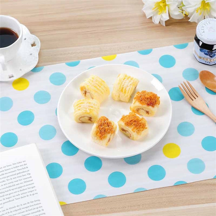 Plastic Printed Wallpaper Waterproof Drawer Paper Colorful Mat Wardrobe Kitchen Cabinet Pad, Size:45x160 cm