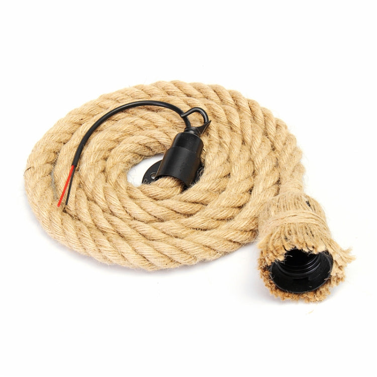 2m Office Clothing Store Restaurant Retro Wrought Iron Spider Twine Chandelier without Light Source