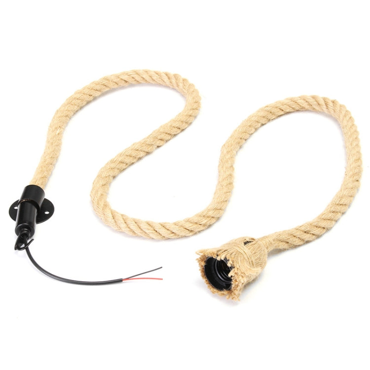 2m Office Clothing Store Restaurant Retro Wrought Iron Spider Twine Chandelier without Light Source