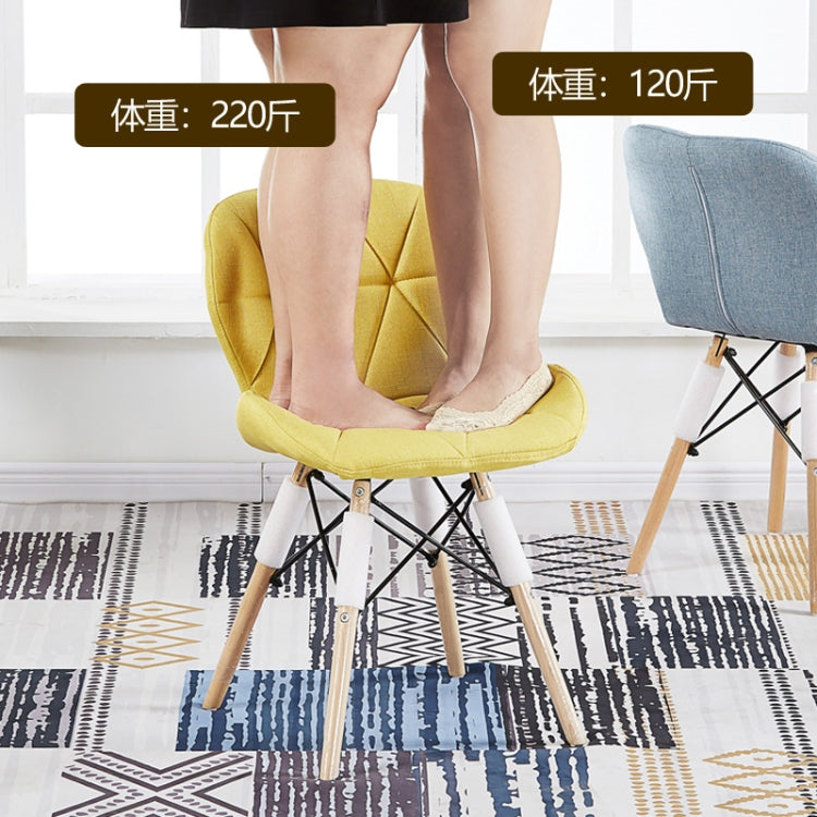 Modern Simple Home Stool Back Makeup Desk Chair Butterfly Dining Chair