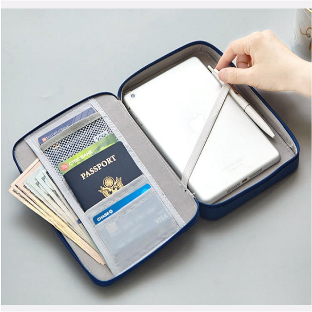 Creative Pencil Case Canvas Zipper Large Capacity Cute Pencil Box Portable Storage Bag School Stationery