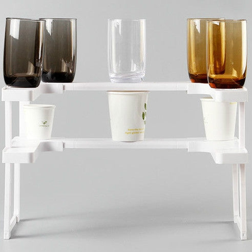 Adjustable Kitchen Spice Organizer Storage Rack