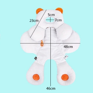 Baby Cute High Chair Stroller Seat Cushion Car Breathable Soft Car Mat, size:Small car mat