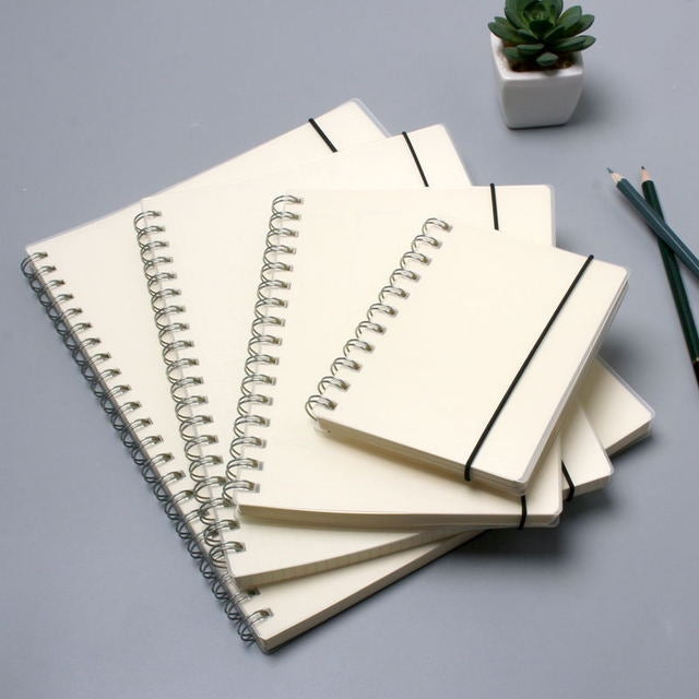 Hard Cover Dot Notebook Bandage Weekly Planner Agenda Diary School Supplies Journals Sketchbook, Size:A6(10.8x14.8CM)