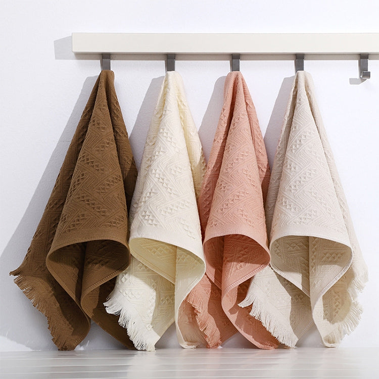 Simple Cotton Tassel Bath Towel