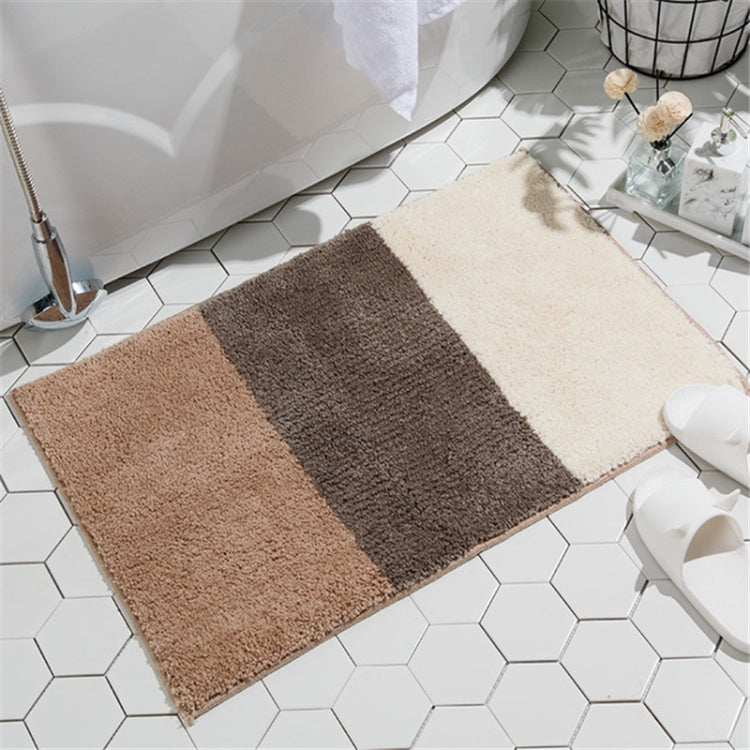 Simple Pattern Modern Household Non-slip Absorbent Floor Mats for Kitchen and Bathroom, Size:50x180cm(Vancouver-2)
