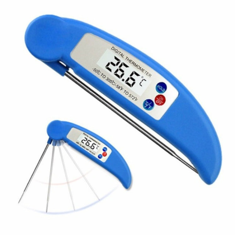 Folding Meat Thermometer Digital Kitchen Thermometer Food Cooking BBQ Probe
