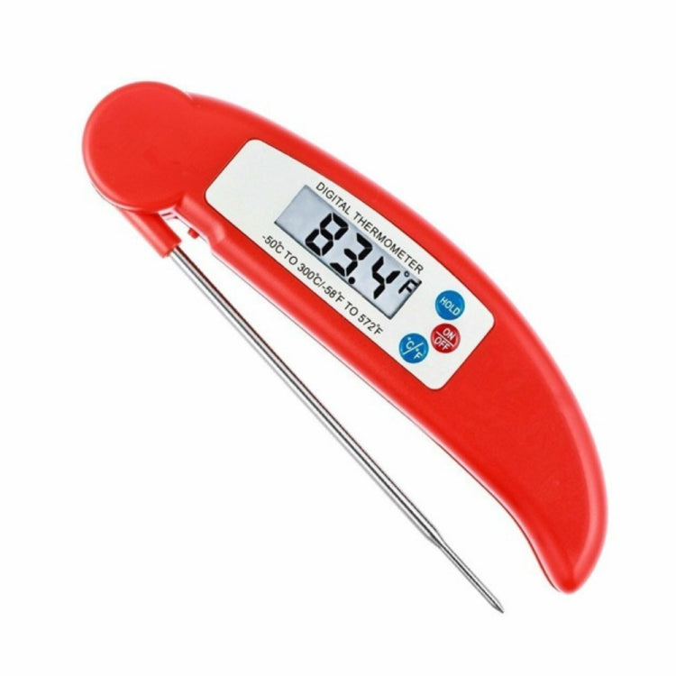 Folding Meat Thermometer Digital Kitchen Thermometer Food Cooking BBQ Probe