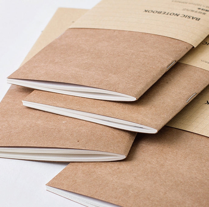 Creative Simple Traveler Series Kraft Refill Diary Notebook