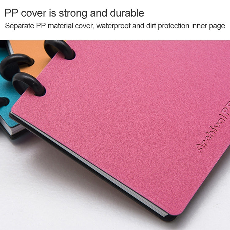 A7 Pocket Size Notepad Creative Stationery Notepad Vertical Pocket Loose Leaf Office School Supplies