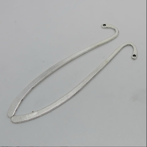 5 PCS Students Paper Clips Office Bookmark DIY Vintage Gift Hook Label Stationery Decorations Tibetan Silver Metal Bracelet Necklace Earring Pendant