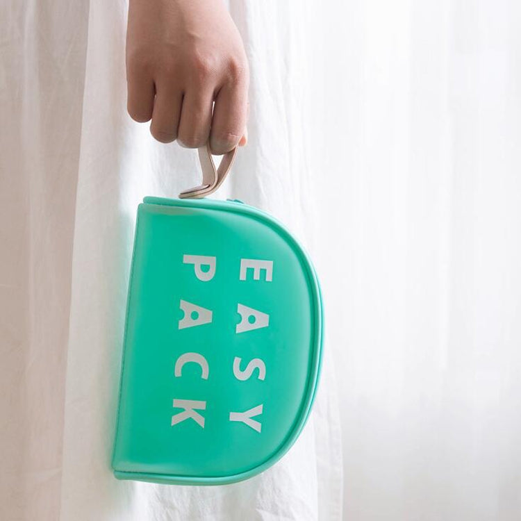 Portable Small Portable Travel Cosmetics Storage Bag(Yellow)