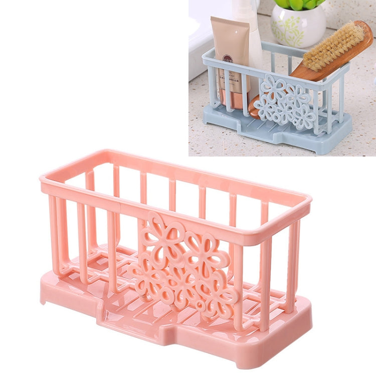 Simple Plastic Drain Rack Kitchen Supplies Sponge Storage Rack Storage Rack