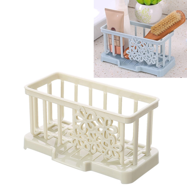 Simple Plastic Drain Rack Kitchen Supplies Sponge Storage Rack Storage Rack