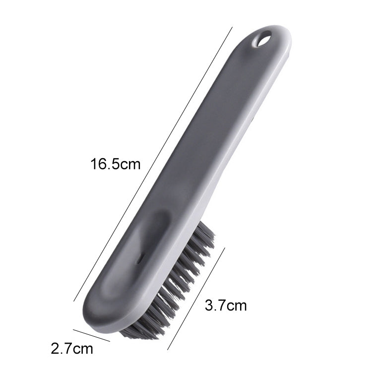 2 PCS Household Soft Hair Cleaning Collar Brush Clothing Long Handle Shoes Brush