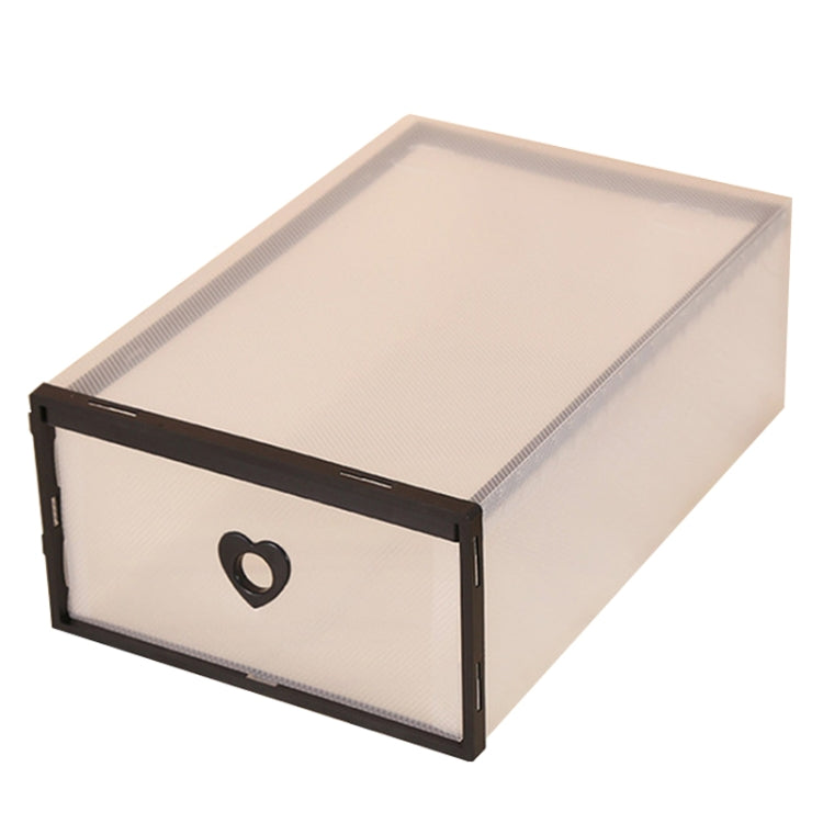 Transparent Home Flip Cover Drawer Plastic Thickening Storage Box