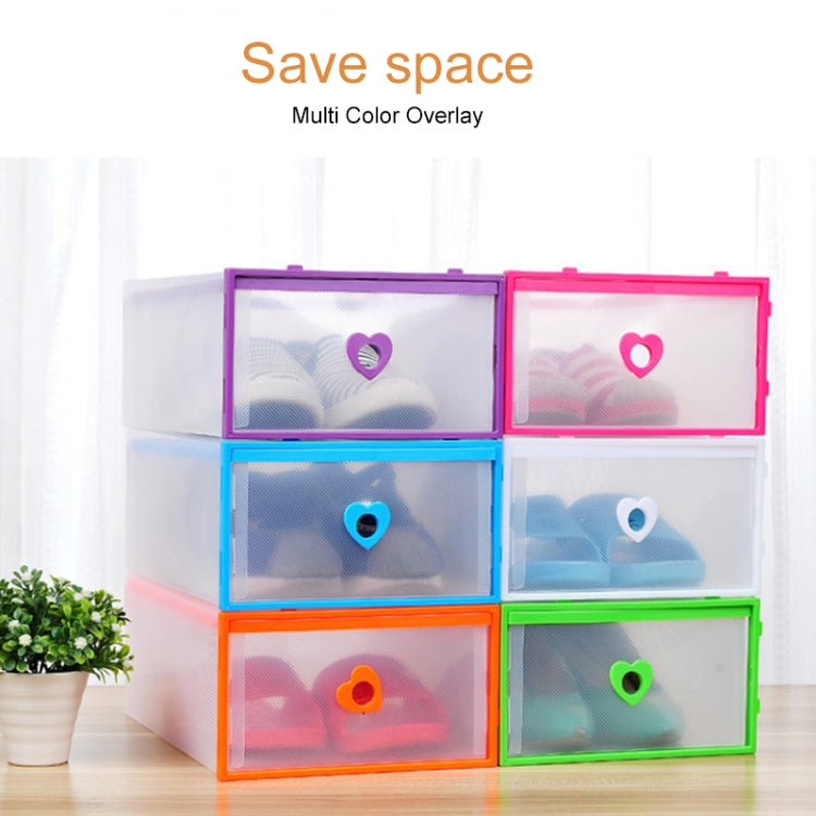 Transparent Home Flip Cover Drawer Plastic Thickening Storage Box