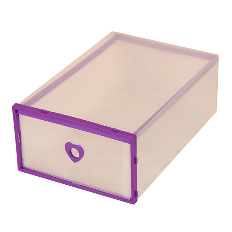 Transparent Home Flip Cover Drawer Plastic Thickening Storage Box