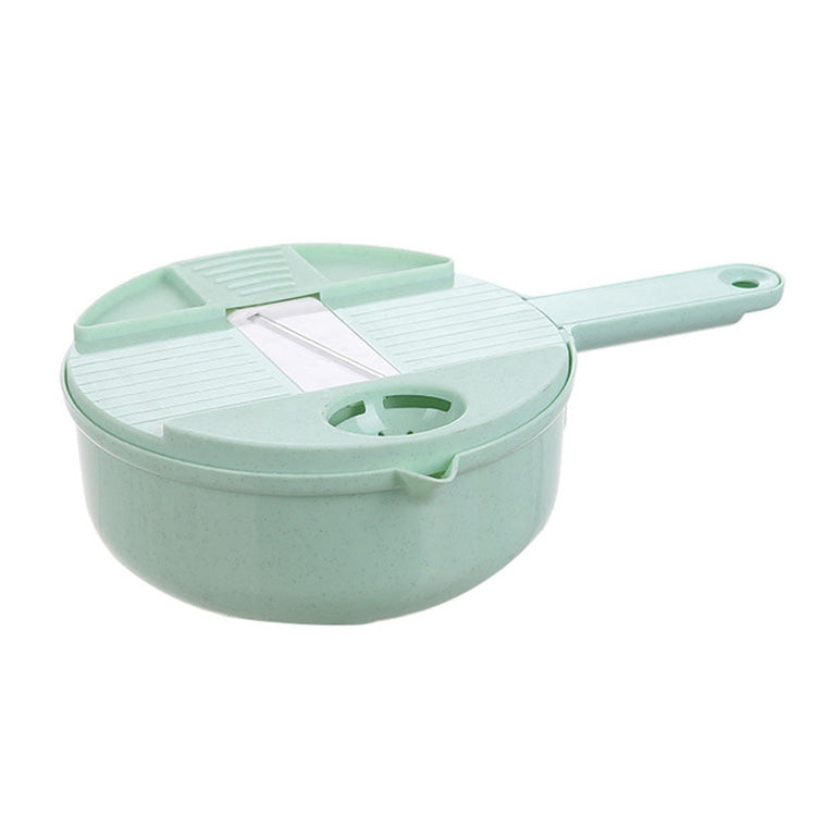 Creative Multifunctional Round Wheat Straw Manual Shredder Peeler Kitchen Tool Set