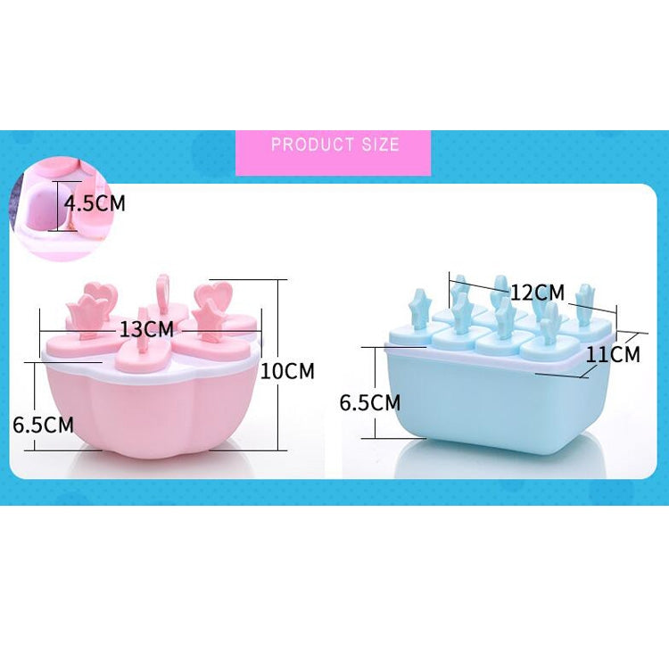 Creative Home Kitchen Double Ice Grid Mold DIY Ice Cream Modeling Mold