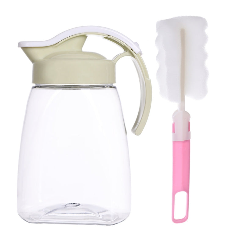 Creative Large Capacity Household Cold Water Bottle Thick Heat-resistant With Lid Brush Juice Pot, Capacity:1.2L