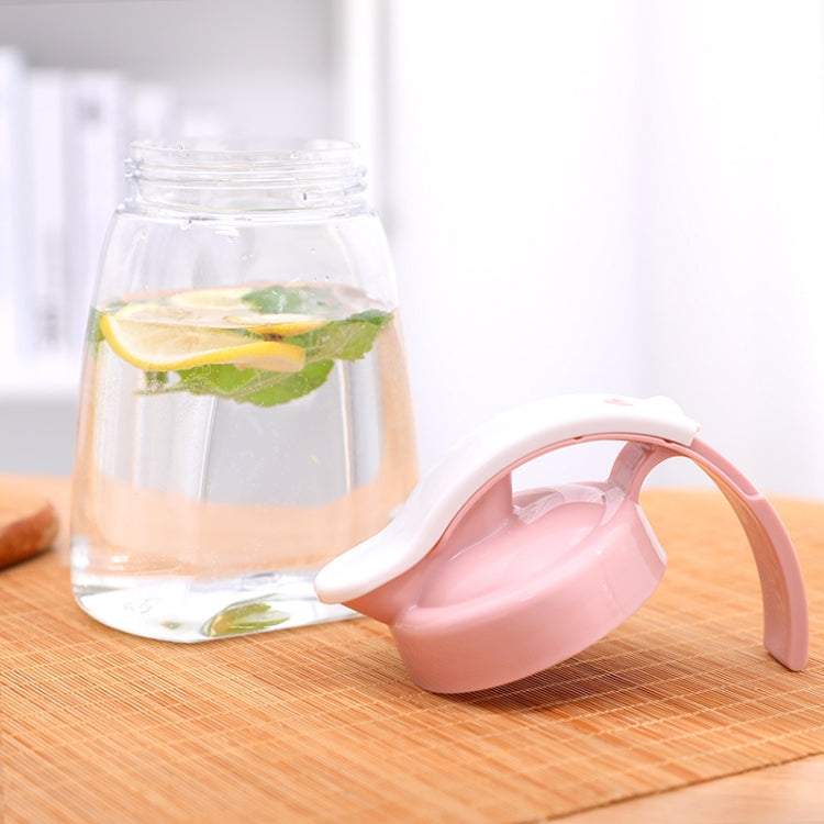 Creative Large Capacity Household Cold Water Bottle Thick Heat-resistant With Lid Brush Juice Pot, Capacity:1.2L