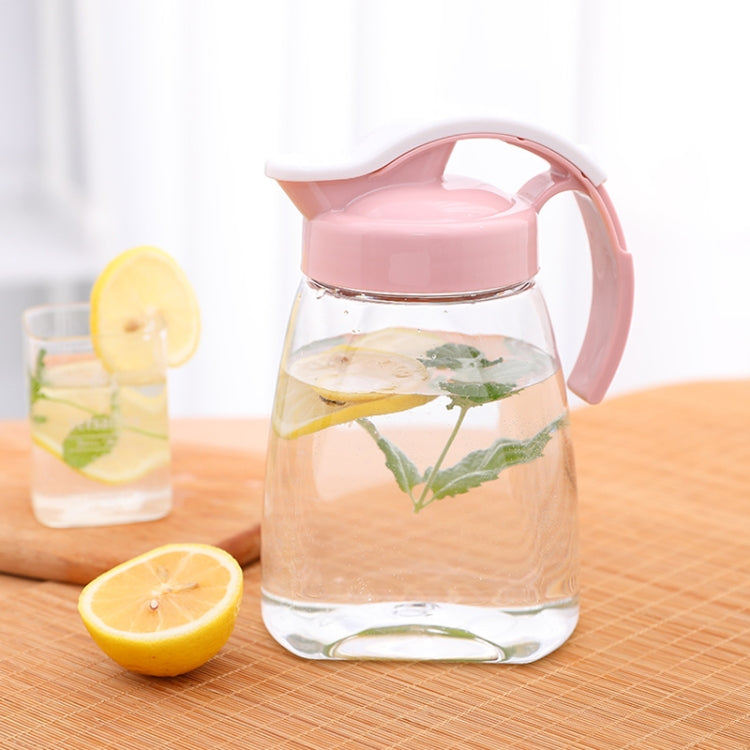 Creative Large Capacity Household Cold Water Bottle Thick Heat-resistant With Lid Brush Juice Pot, Capacity:1.2L